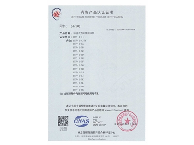 軸流式消防排煙風(fēng)機HTF-I-11